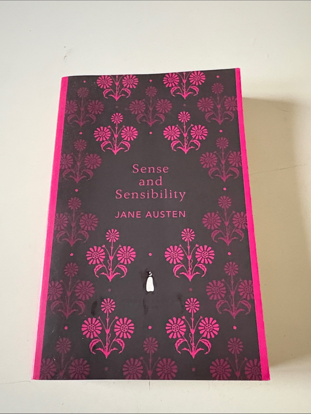 Sense and Sensibility by Jane Austen — Pink & Black Decorative Hardcover